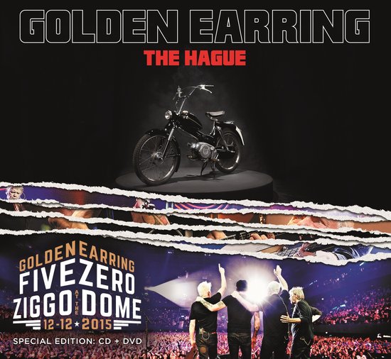 TGolden Earring limited edition Five Zero cd/dvd